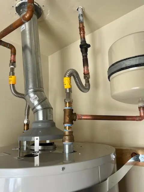 Water heater installation and plumbing repair in Pemberton